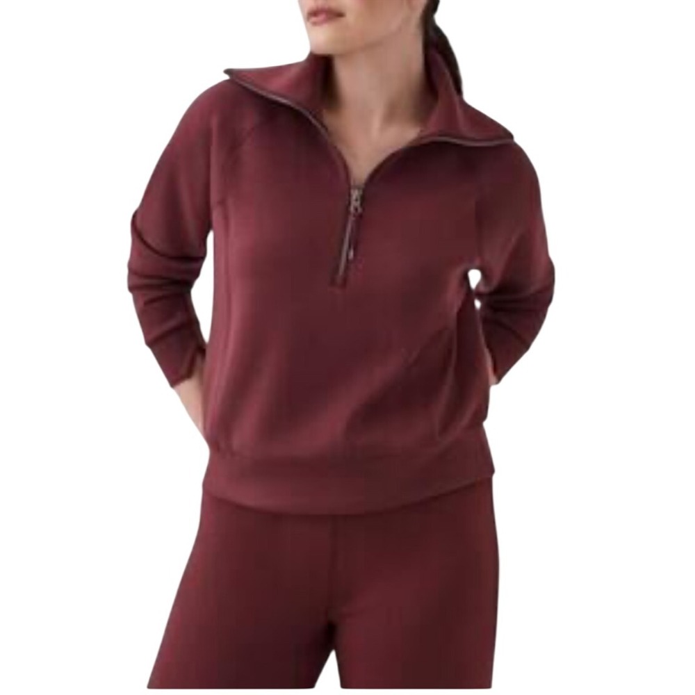 Spanx Airessentials Sz M Pullover Collared Jacket… - image 4